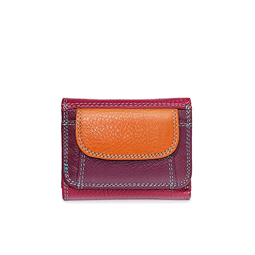 LOKAXXZU Frauen Brieftasche Frauen Brieftaschen echte Leder -Mini -Geldbörseninnen weibliche Münze Geld von LOKAXXZU