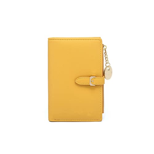 LOKAXXZU Frauen Brieftasche Leder Kurzfrau Brieftasche Viele Abteilungsladien kleine Kupplung Geldmünze Kartenhalter Geldbeutel Slim Female Wallets von LOKAXXZU
