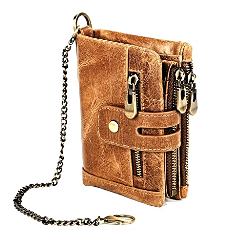 LOKAXXZU Herren echte Leder -Brieftasche Freizeit kurzer Reißverschluss Multifunktionales Geldbeutel Hauptschicht Cowide Money Clip (Farbe: Argento, Größe: LOKAXXZU Herren echte Leder -Brieftasche Freizeit kurzer Reißverschluss Multifunktionales Geldbeutel Hauptschicht Cowide Money Clip (Farbe: Argento, Größe: von LOKAXXZU
