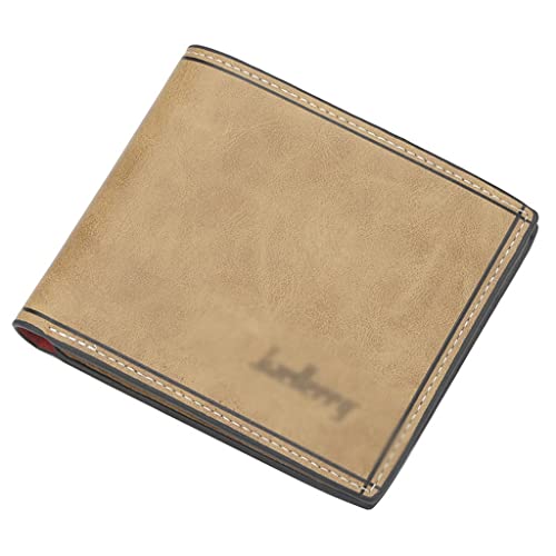LOKAXXZU Leder -Männer Brieftasche Ultra dünn kurzer Brieftaschenmünze Einheitliche Farbe Offen 2fache (D. D. LOKAXXZU Leder -Männer Brieftasche Ultra dünn kurzer Brieftaschenmünze Einheitliche Farbe Offen 2fache (D. D. von LOKAXXZU