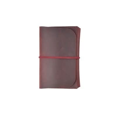 LOKAXXZU Passabdeckung Männer verrückte Pferd Leder handgefertigt Vintage Passport Bag Frauen Retro Kowskin ID Kreditkarten Brieftaschen Brieftasche (rot) von LOKAXXZU