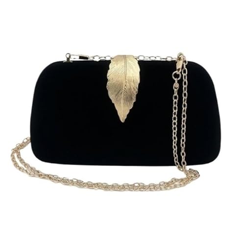 LOKAXXZU Samt Frauen Abendtasche Französisch vielseitige Kupplungsbaus Geldbörsen von LOKAXXZU