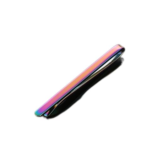 Mode Magic Color Slender Krawatte Clip -Geschenkbox für Männer aus rostfreiem Stahl (d) von LOKAXXZU