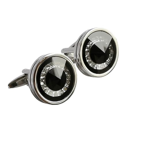 Nachahmung Kristall Französische Manschettenknöpfe Herrenhemmungshemd Manschette Manschette Hengst von LOKAXXZU