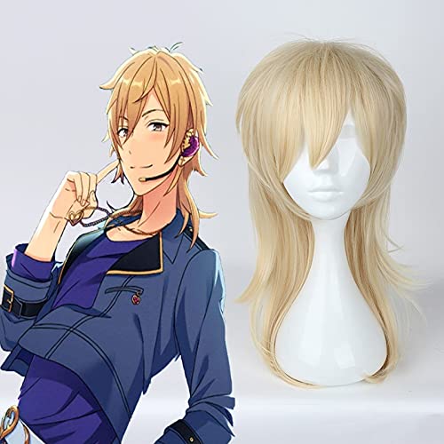 Perücke für Anime Ensemble Stars Cosplay Perücke Untote Hakaze Kaoru Cosplay Perücken Hitzebeständige synthetische Halloween -Karneval The Animation Perücken von LOKAXXZU