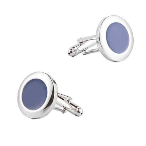 Runde tropfende Emaille Manschettenknöpfe französischer Hemdmanschettenknöpfe für Männer von LOKAXXZU