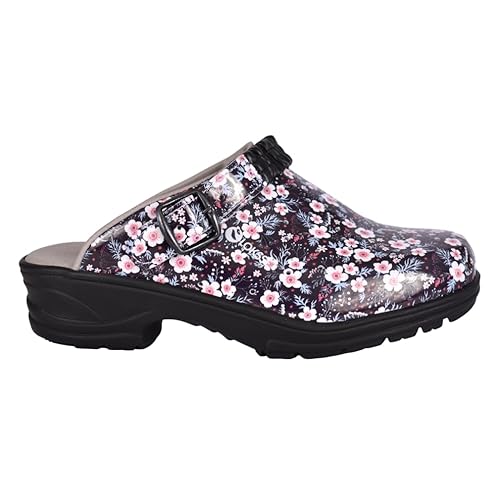 LOKSSE Damen Hi Hill Professional PU Clogs – Leder Berufsschuhe - Orthopädische Exzellenz, EN ISO 20347 Zertifiziert, und Himmlischer Komfort von LOKSSE