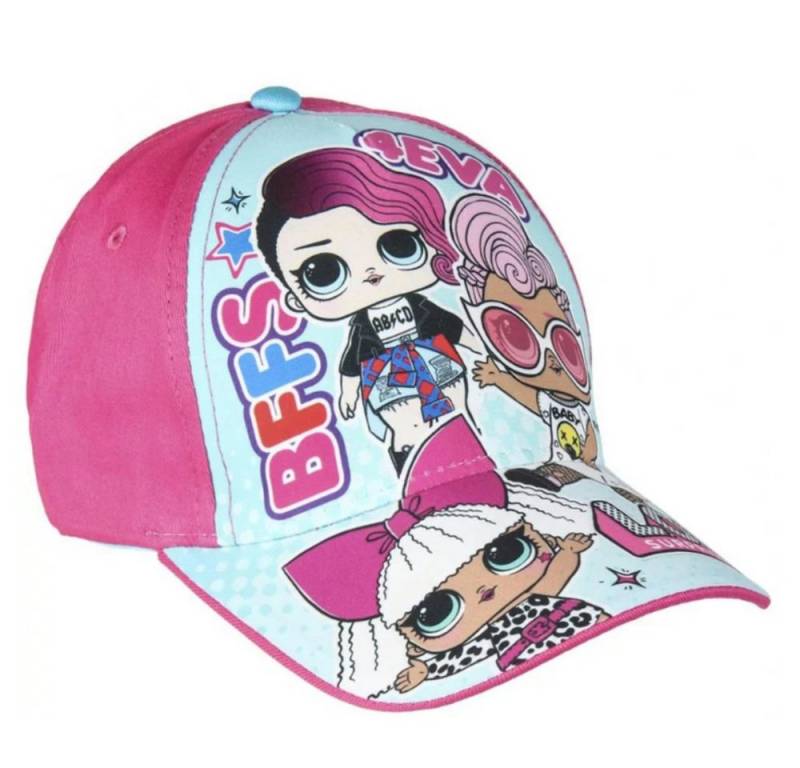 L.O.L. SURPRISE! Baseball Cap LOL Surprise Kinder Baseball Kappe 53 cm Kopfumfang von L.O.L. SURPRISE!