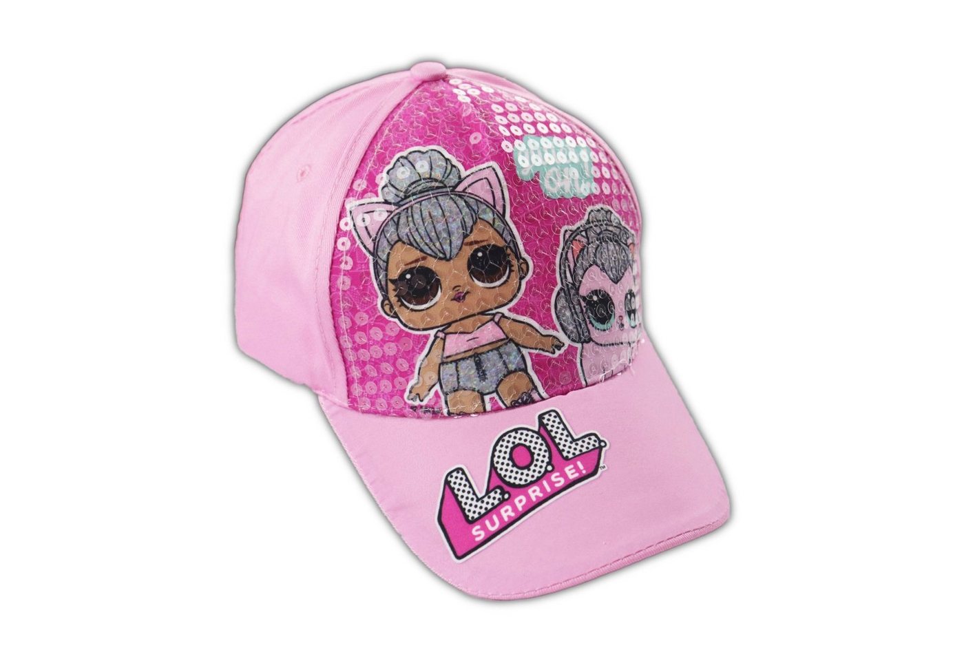 L.O.L. SURPRISE! Baseball Cap L.O.L Surprise Kinder Mädchen Sommermütze Gr. 52 bis 54 von L.O.L. SURPRISE!