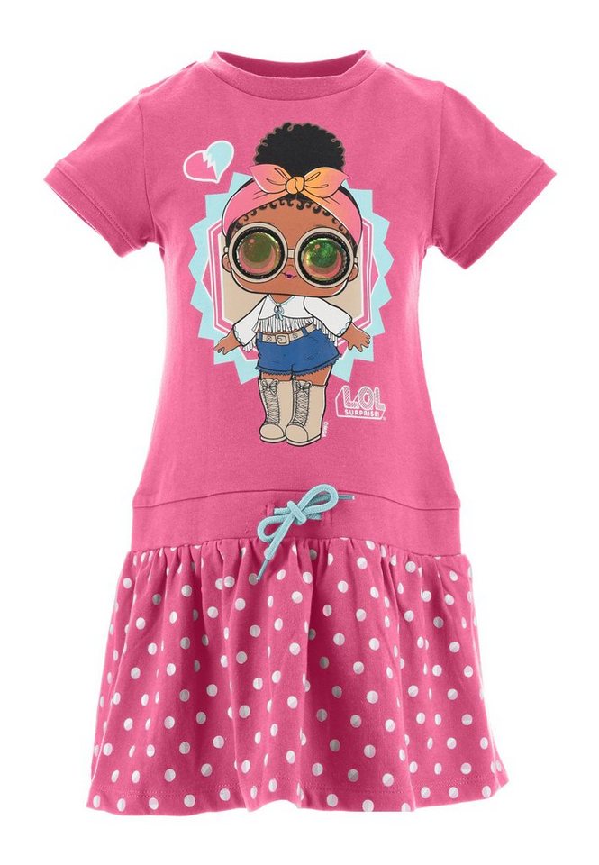 L.O.L. SURPRISE! Jerseykleid Mädchen Sommer-Kleid Kinder Party-Kleid von L.O.L. SURPRISE!