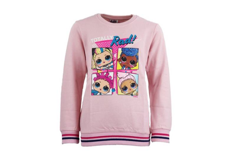 L.O.L. SURPRISE! Rundhalspullover LOL Surprise Mädchen Kinder Pulli Pullover Gr. 104 bis 134, Rosa oder Blau, 100% Baumwolle von L.O.L. SURPRISE!