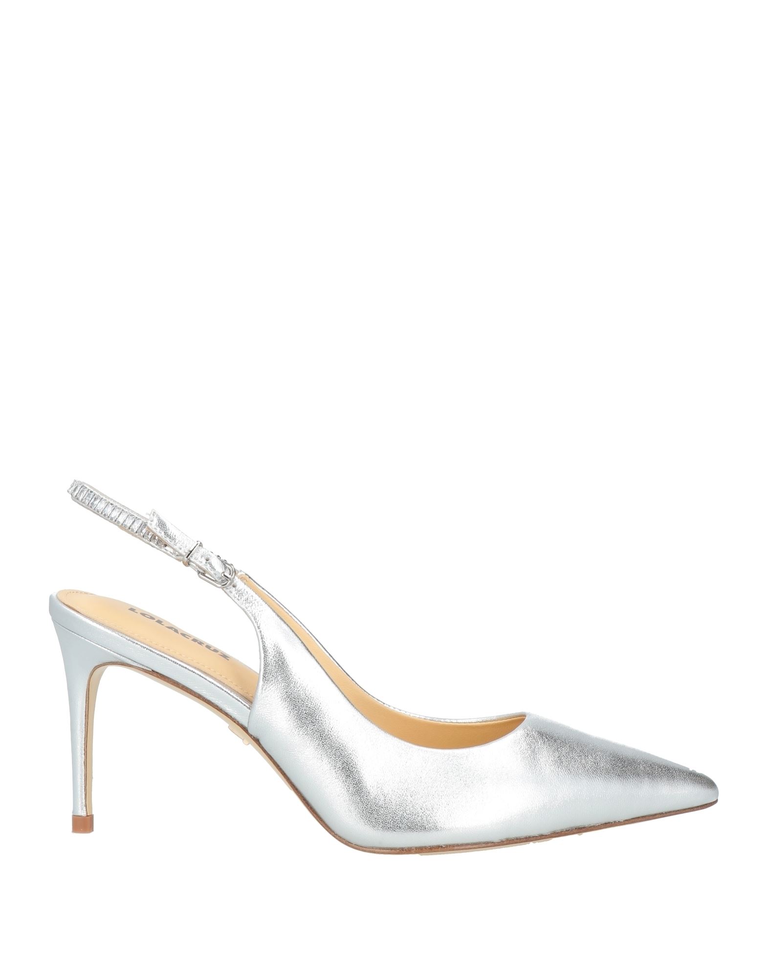 LOLA CRUZ Pumps Damen Silber von LOLA CRUZ