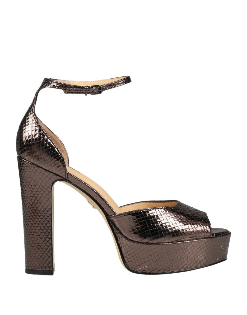 LOLA CRUZ Sandale Damen Dunkelbraun von LOLA CRUZ