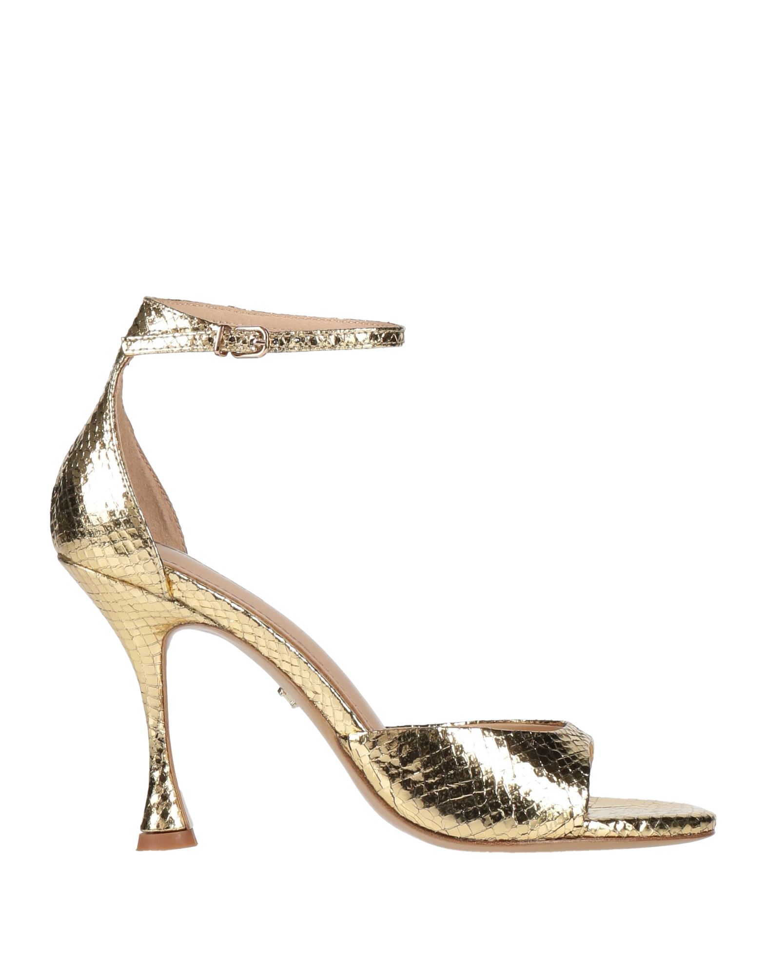 LOLA CRUZ Sandale Damen Gold von LOLA CRUZ