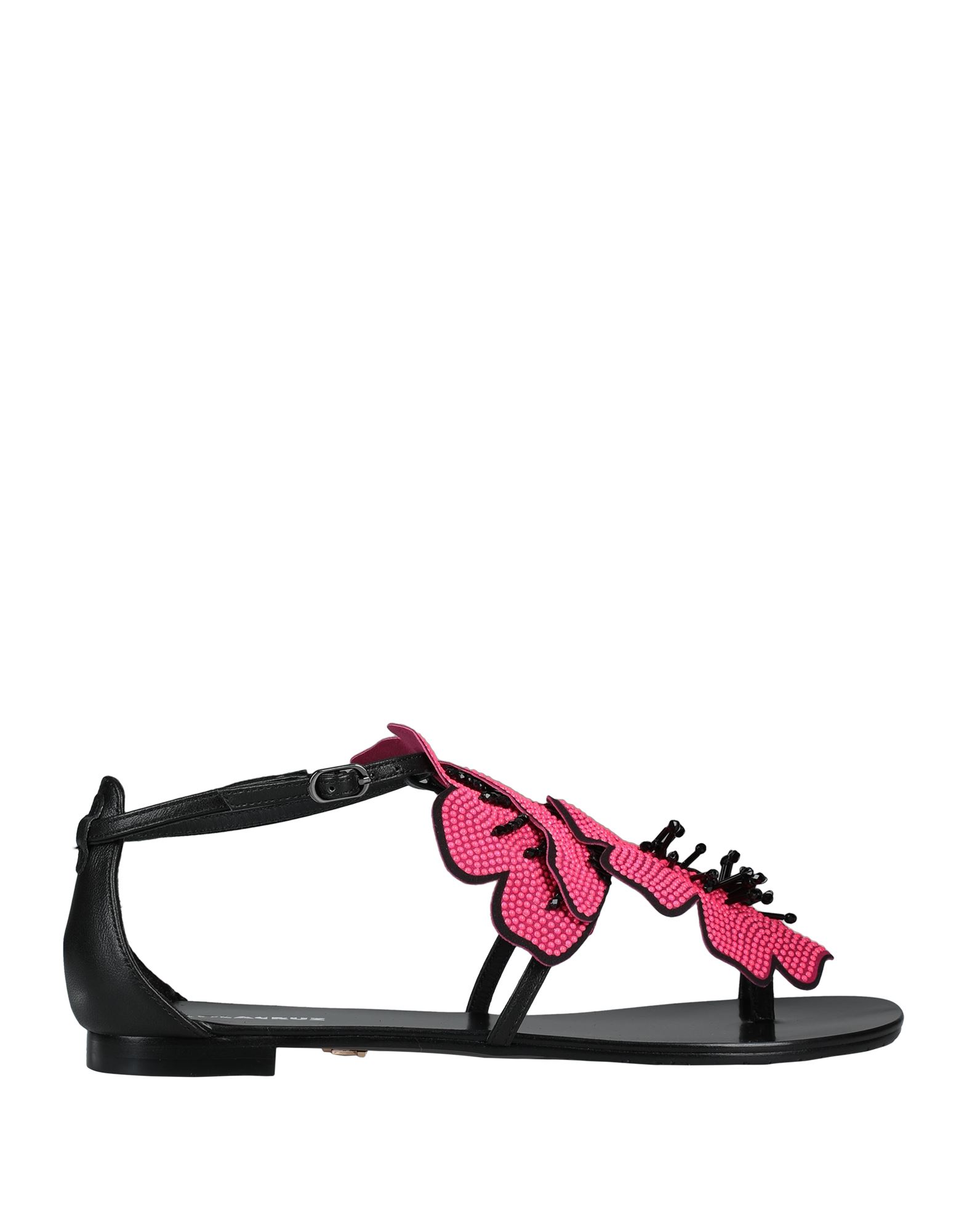 LOLA CRUZ Zehentrenner Damen Fuchsia von LOLA CRUZ