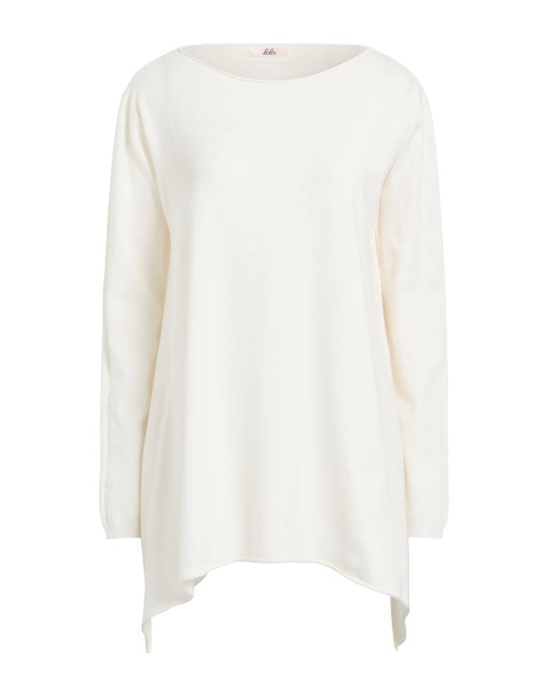 LOLA SANDRO FERRONE Pullover Damen Off white von LOLA SANDRO FERRONE