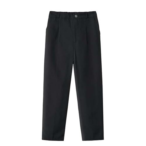 LOLANTA Schulhosen für Jungen, Kinder Anzughosen Schwarze, Festliche Elegante Hosen Kind, Klassisch Uniformhosen mit Verstellbarem Bund, 8-9 Jahre, 140 LOLANTA Schulhosen für Jungen, Kinder Anzughosen Schwarze, Festliche Elegante Hosen Kind, Klassisch Uniformhosen mit Verstellbarem Bund, 8-9 Jahre, 140 von LOLANTA