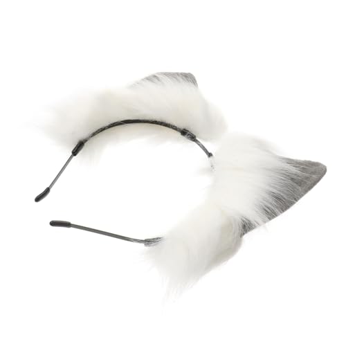 LOLIPPYY 1stück Faltbares Haarband Mit Tierischen Ohren Kunstfell Für Festivals Kostümpartys Und Kreative Anlässe Leicht Und Vielseitig Tierohren von LOLIPPYY