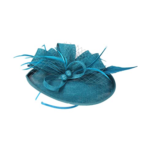 LOLIPPYY 1stück Haarschmuck Frauen Haarschmuck Mit Blumen Und Federn Leichtes Stirnband Für Hochzeiten Partys Und Besondere Anlässe Elegantes Accessoire von LOLIPPYY