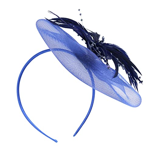 LOLIPPYY 1stück Kreatives Party-headwear Mit Federn Und Netzstoff Eleganter Haarreif Für Damen Für Hochzeiten Und Besondere Anlässe Leicht Und Komfortabel Zu Tragen von LOLIPPYY