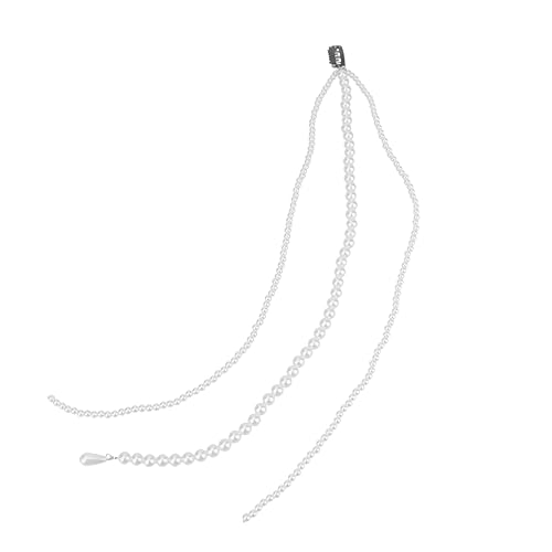 LOLIPPYY 1 Stück Pferdeschwanz- Lange Haarnadelkurve Perlhaarklamme Haarclip Für Mädchen Haarklammer von LOLIPPYY