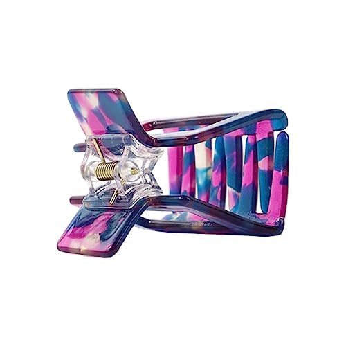 LOLIPPYY 1 Stück Retro Haarklammer für Damen Haarkralle aus Acetat Rutschfest und Langlebig für Partys Festivals für Stylische Frisuren und Eleganten Look von LOLIPPYY
