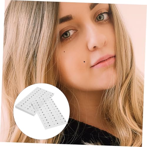 LOLIPPYY 10 Blatt Fake Mole Beauty Spot Sticker Hautfreundlich Realistische Temporäre Tattoos für Halloween Party Maskerade Festival Accessoire Natürliche Schminke Schnelle Verwandlung von LOLIPPYY