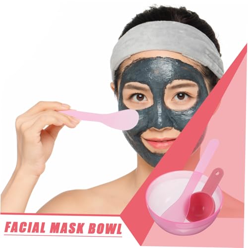 LOLIPPYY 10 Sätze Teiliges Masken Mix Set Kunststoff mit Spatel und Löffel Vielseitige DIY Gesichtsmaske Schüssel für Einfache Anwendung Kompakt und Reisefreundlich für Zuhause und von LOLIPPYY