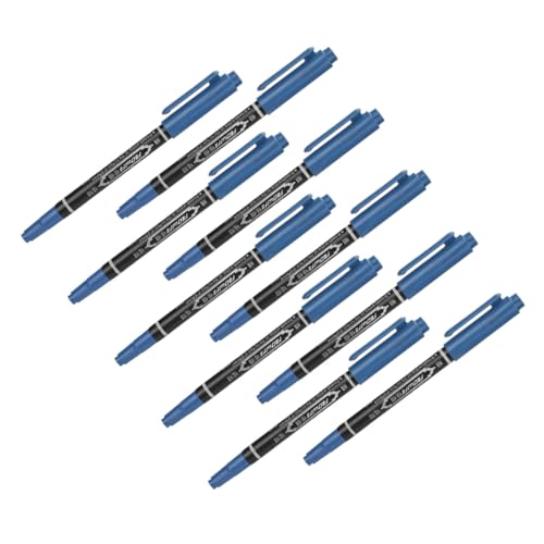 LOLIPPYY 10stücke Markierungsstift Für Augenbrauen Haut-tätowierstift Microblading-augenbrauenstift Tätowierungs-mapping-tool Augenbrauen-mapping-stift Einfacher Ölstift Augenbrauen-make-up von LOLIPPYY