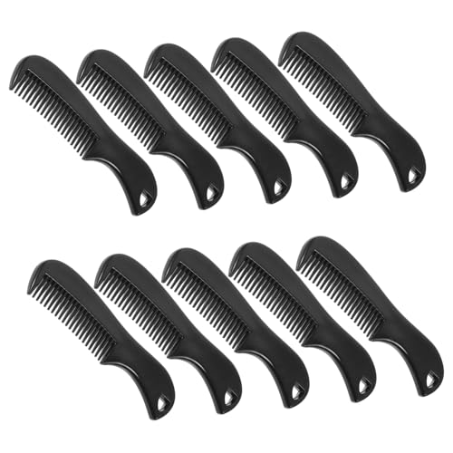 LOLIPPYY 10 Stück Teiliges Bartkamm Kompakter Herren Mini Kamm für Bart und Feinzahnig zum Styling und Entwirren für Haartypen Tragbar für Unterwegs von LOLIPPYY