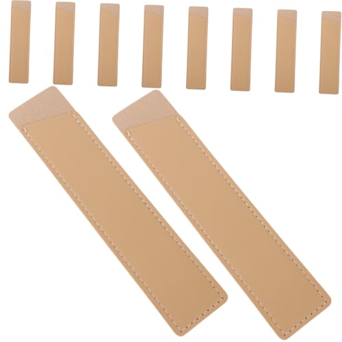 LOLIPPYY 10 Stück Teiliges Pu Leder Pen Case Tragbarer Stiftetui Organizer Kratzfeste Schreibwarenhülle für Ärzte und Pflegepersonal Kompakte Stifthalter Tasche für Büro und Studium von LOLIPPYY