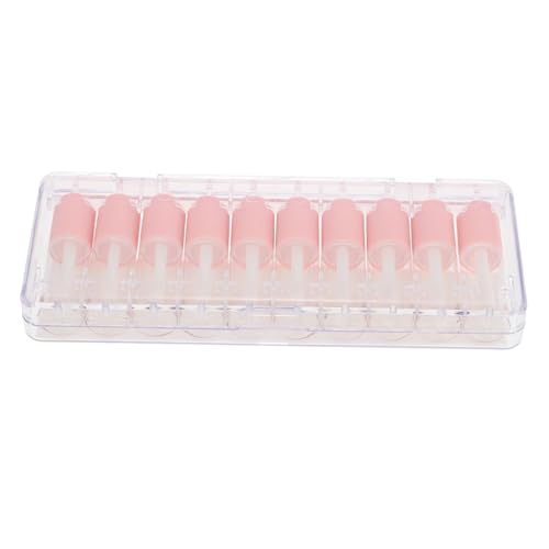 LOLIPPYY 10 Stück Teiliges Transparente DIY Lipgloss Tuben mit Pinkem Finish Leichte Wiederverwendbare Lippenstifthülsen für Individuelles Lippenbalsam Praktische Reisegröße für Frauen LOLIPPYY 10 Stück Teiliges Transparente DIY Lipgloss Tuben mit Pinkem Finish Leichte Wiederverwendbare Lippenstifthülsen für Individuelles Lippenbalsam Praktische Reisegröße für Frauen von LOLIPPYY