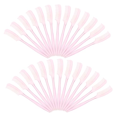 LOLIPPYY 100stücke Wimpernkamm Augenbrauenkamm Mini Pinsel Für Mascara Separator Schönheit Kosmetik Werkzeug Wimpernbrauen Make-up von LOLIPPYY