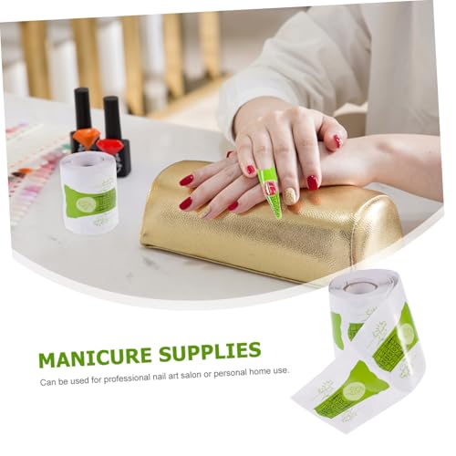 LOLIPPYY 100 Stück Nail Art Extension Guide Paper UV Gel Form Sticker Manicure Tool für Acryl Glänzend nagelverlängerung Kompakt Langlebig Einfach Anzuwenden von LOLIPPYY
