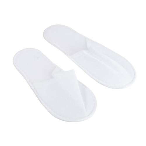 LOLIPPYY 12 Paare Einweg Hausschuhe Hotel Slipper Rutschfest Spa Einmal Slipper Damen Gäste Sanitärfreundlich Leicht Tragbar von LOLIPPYY