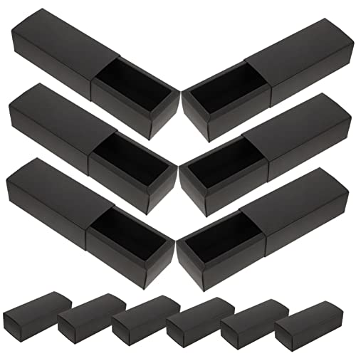 LOLIPPYY 12 Stück Lippenstiftbox aus Kraftpapier Faltbare Verpackungsbox für Kosmetik Ätherische Öle und Leicht und Tragbar für Aufbewahrung und Präsentation von LOLIPPYY