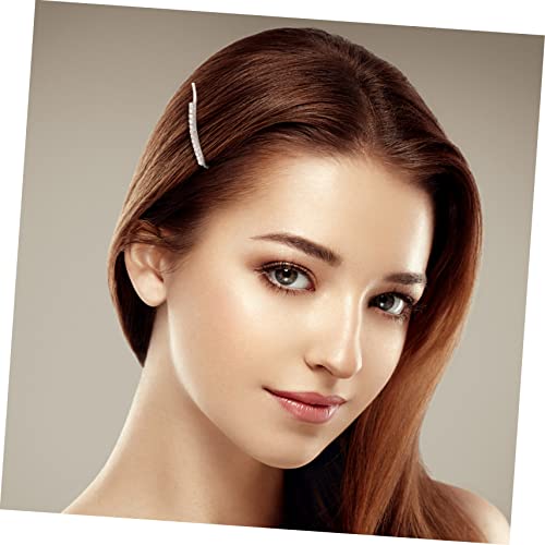 LOLIPPYY 12 Stück Teiliges Haarnadeln mit Funkelnden Strasssteinen Schlanke Metall Bobby Pins Glitzernde Haarklammern für Frauen und Mädchen für Partys Hochzeiten und Frisuren von LOLIPPYY