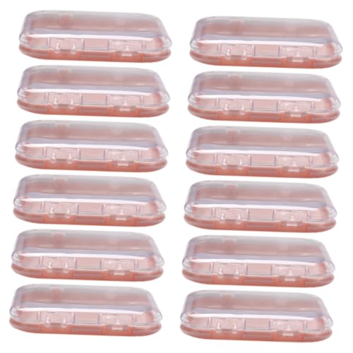 LOLIPPYY 12 Stück Teiliges Nageldesign Aufbewahrungsbox Großer Press Nail Organizer Tragbare Fake Nails Sammelbox Nagelkunst Display für DIY Fingernägel von LOLIPPYY