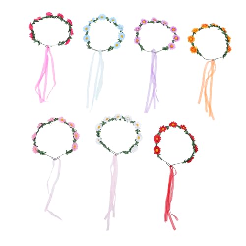 LOLIPPYY 14 Stück Teiliges Mädchen Haarband mit Blumen Leichter Haarschmuck Modisches Stirnband Floraler Kopfschmuck für Strand Party und Alltag Vielseitiges Accessoire für Mädchen von LOLIPPYY