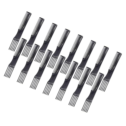LOLIPPYY 15 Stück Teiliges Haarstyling Kamm aus Robustem Material Beidseitig Nutzbar für Haarstyling Frisieren und Abteilen Kompakt und Tragbar Geeignet für Männer und Frauen bei von LOLIPPYY