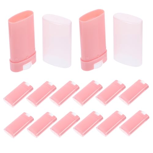 LOLIPPYY 15 Stück Teiliges Leere Lippenbalsam Behälter Ovaler Lippenstifthalter aus Hochwertigem Material Kompakt und Auslaufsicher DIY Lipgloss Tubes für Frauen Tragbar und Platzsparend LOLIPPYY 15 Stück Teiliges Leere Lippenbalsam Behälter Ovaler Lippenstifthalter aus Hochwertigem Material Kompakt und Auslaufsicher DIY Lipgloss Tubes für Frauen Tragbar und Platzsparend von LOLIPPYY