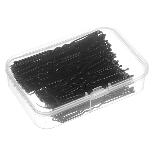 LOLIPPYY 150 U Förmige Haarnadeln für Dickes Haar Stabile Französische Bobby Pins Vielseitige U Shape Haarklammern für Damen Fester Sitz bei Frisuren und Hochsteckfrisuren von LOLIPPYY