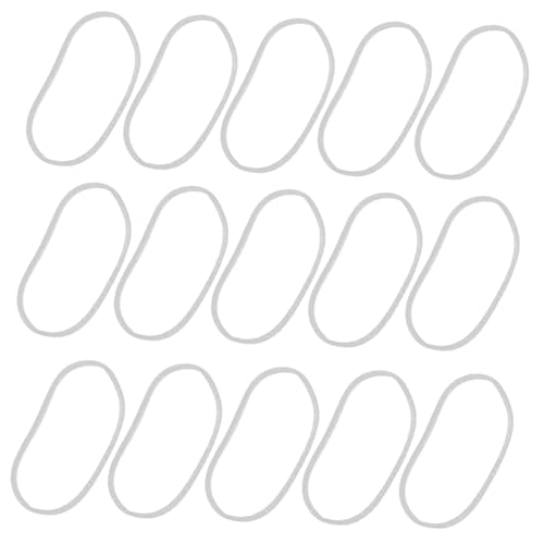 LOLIPPYY 1500 Stück Kleine Transparente Elastische Haargummis Starke Mini Gummibänder für Frauen und Mädchen Vielseitig Einsetzbar für und Alltag Rutschfest und Leicht Tragbar von LOLIPPYY