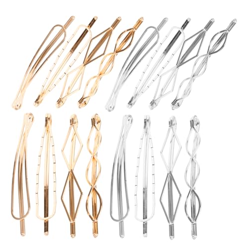 LOLIPPYY 16 Stück Teiliges Metall Haarnadel für Damen und Mädchen Elegante Langlebige Haarklammern mit Stabilem Halt Vielseitig für Hochzeit Party und Alltag Geeignet Modischer Haarschmuck von LOLIPPYY