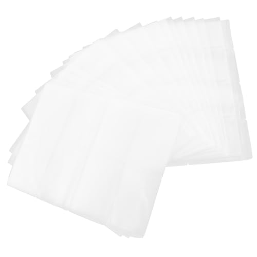 LOLIPPYY 160 Stück Transparente PVC Kartenhüllen Kratzfest Schützende Ausweishüllen für Kreditkarten Führerschein Visitenkarten Praktische Kleine Schutzhüllen für Unterwegs von LOLIPPYY