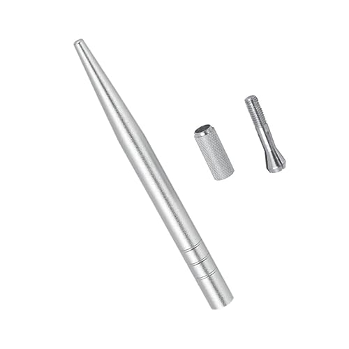 LOLIPPYY Augenbrauenstift Mit Dünner Stift Für Augenbrauen Eyeliner Und Lippenkonturen Permanent Make-up Stift Silberfarben Für Einfaches Freihandzeichnen Und Langfristige Anwendung von LOLIPPYY