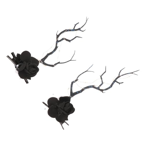 LOLIPPYY 1paar Weihnachtliche Antler Haarspangen Mit Leuchtfunktion Festliche Kopfbedeckung Für Kindergeburtstage Und Kostümpartys Zur Verschönerung Von Weihnachtslooks Steigerung Der von LOLIPPYY