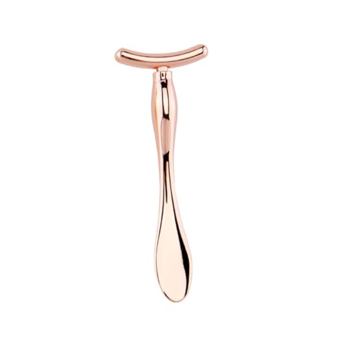 LOLIPPYY 2stücke Augenmassagestab Aus Zinklegierung Mini-make-up-löffel Make-up-spatel Beauty-scoop Gesichtsmaskenlöffel Für Augenpflege Und Tragen von LOLIPPYY