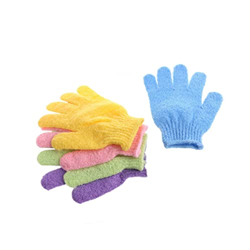 LOLIPPYY 2 Stück Badhandschuhe Und Badetuch Peeling Für Den Körper Peelinghandschuhe Für Die Dusche Körperschrubbenhandschuhe Körperpeeling Peeling-körper Peeling-handschuhe Grün von LOLIPPYY