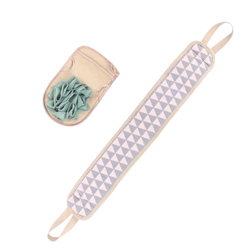 LOLIPPYY 2 Stück Badetuch Duschhandschuhe Rückenpeeling Und Massagebürste Aus Hautfreundlichem Nylon Für Tägliche Körperreinigung Multifunktionale Peelinghandschuhe Für Dusche Und von LOLIPPYY